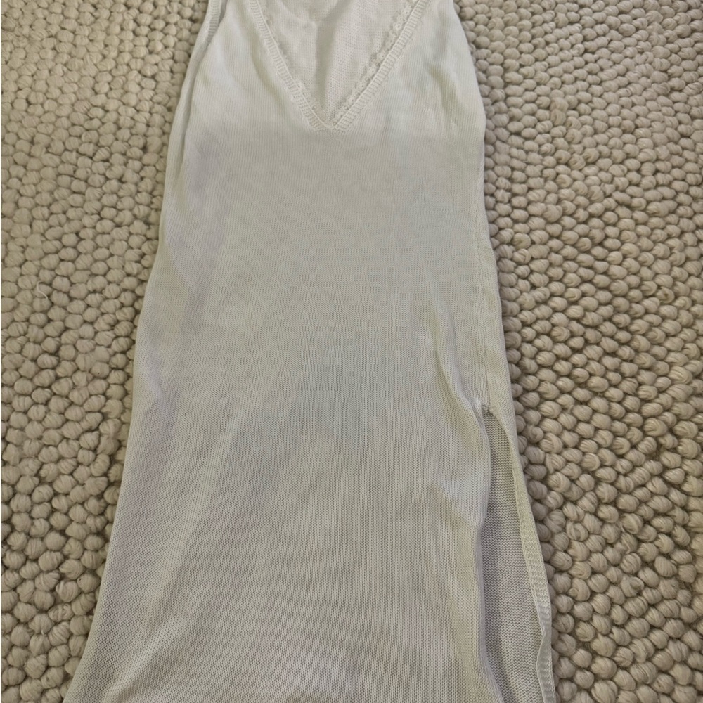 SHEIN White Swim Coverup - Picture 1 of 5